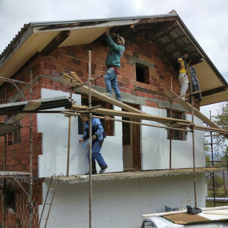 саниране на къща с. Мазарачево 2020